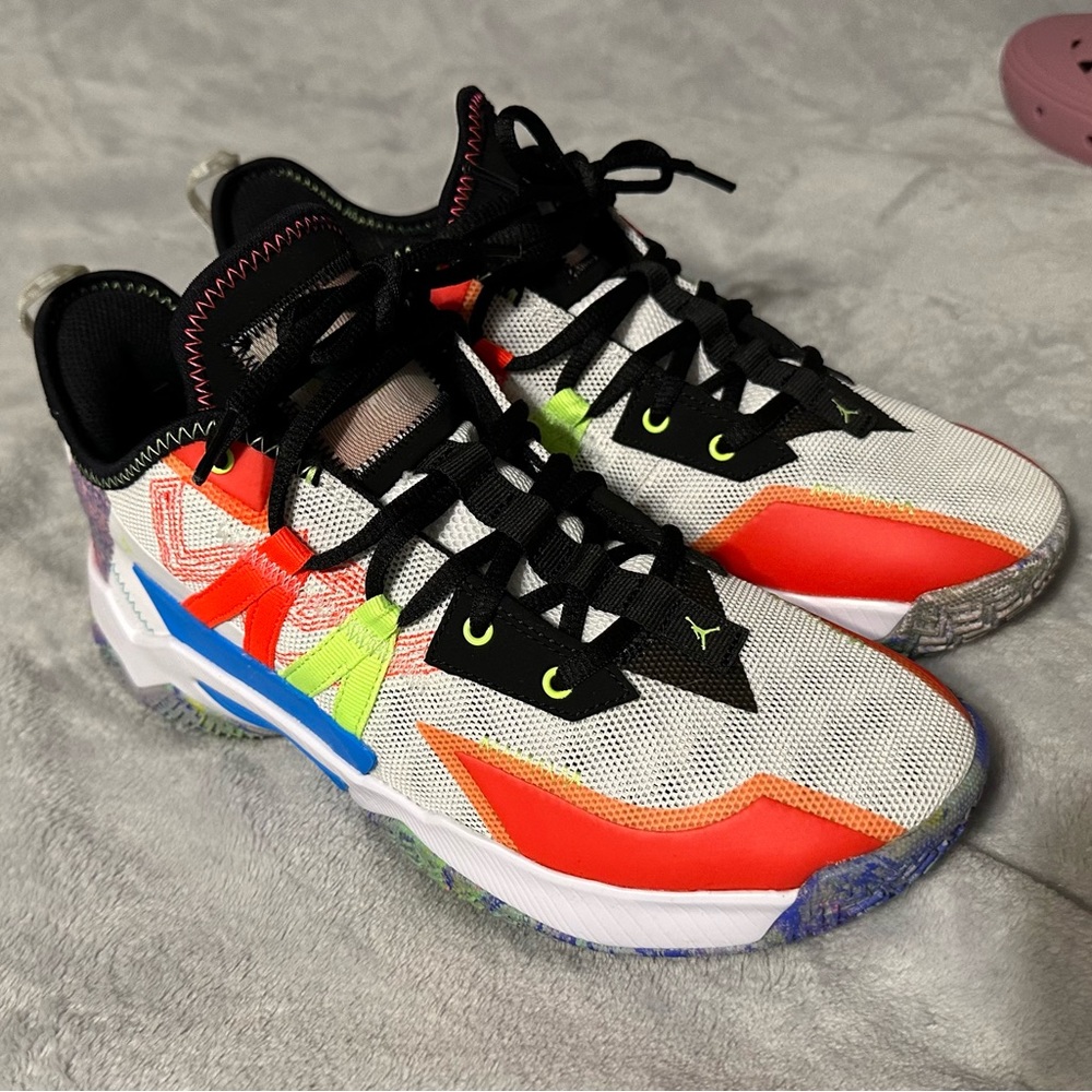 JORDANs colorful men’s sneakers